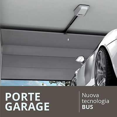 Motoriduttori per porte garage con tecnologia Bus